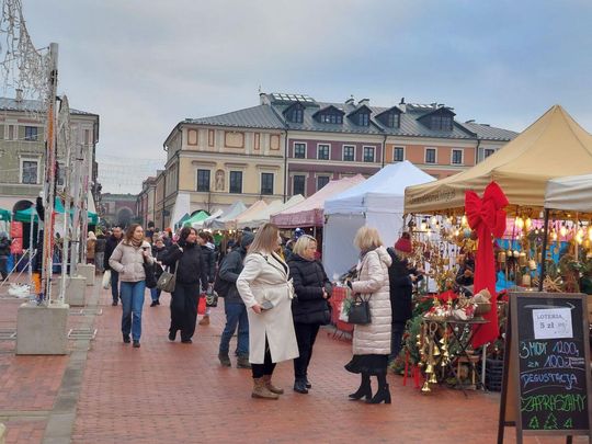 Jarmark świąteczny w Zamościu [ZDJĘCIA cz. 2]