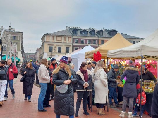 Jarmark świąteczny w Zamościu [ZDJĘCIA cz. 2]