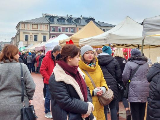 Jarmark świąteczny w Zamościu [ZDJĘCIA cz. 2]