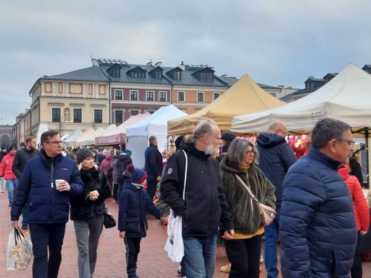 Jarmark świąteczny w Zamościu [ZDJĘCIA cz. 2]