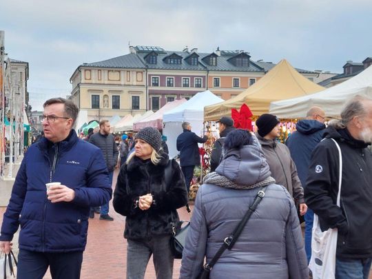 Jarmark świąteczny w Zamościu [ZDJĘCIA cz. 2]