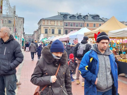 Jarmark świąteczny w Zamościu [ZDJĘCIA cz. 2]