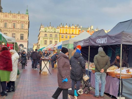 Jarmark świąteczny w Zamościu. Zobacz co mają wystawcy [ZDJĘCIA cz. 1]