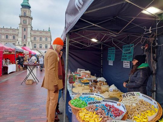 Jarmark świąteczny w Zamościu. Zobacz co mają wystawcy [ZDJĘCIA cz. 1]