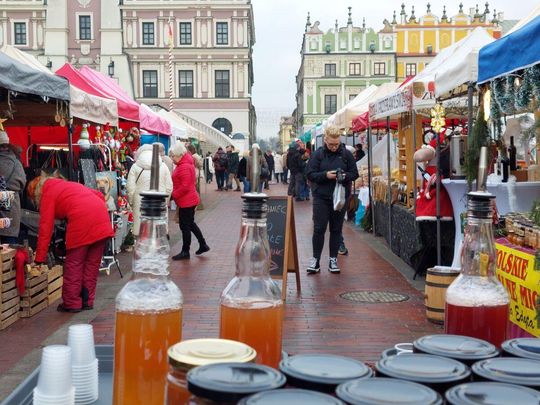 Jarmark świąteczny w Zamościu. Zobacz co mają wystawcy [ZDJĘCIA cz. 1]