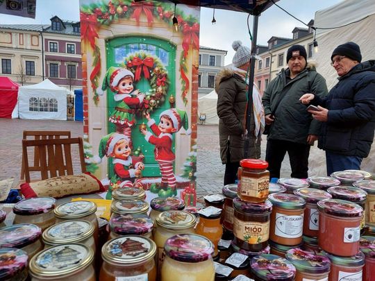 Jarmark świąteczny w Zamościu. Zobacz co mają wystawcy [ZDJĘCIA cz. 1]