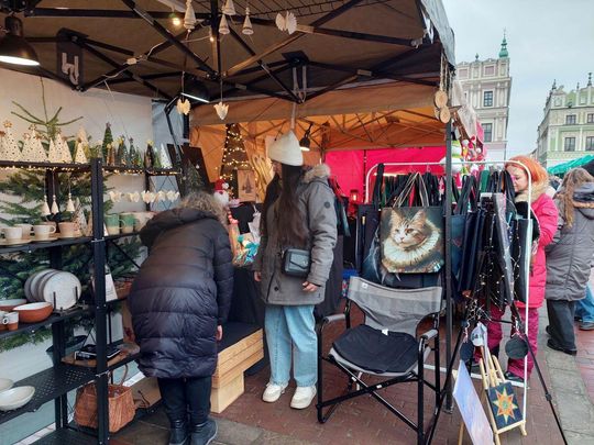 Jarmark świąteczny w Zamościu. Zobacz co mają wystawcy [ZDJĘCIA cz. 1]