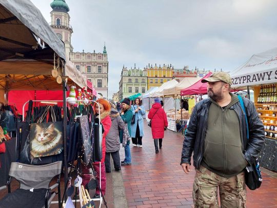 Jarmark świąteczny w Zamościu. Zobacz co mają wystawcy [ZDJĘCIA cz. 1]
