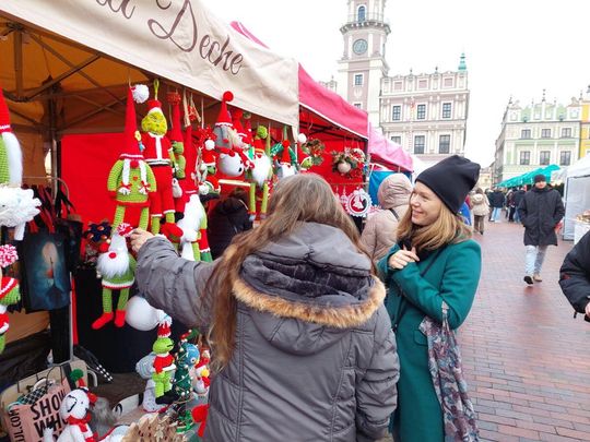 Jarmark świąteczny w Zamościu. Zobacz co mają wystawcy [ZDJĘCIA cz. 1]