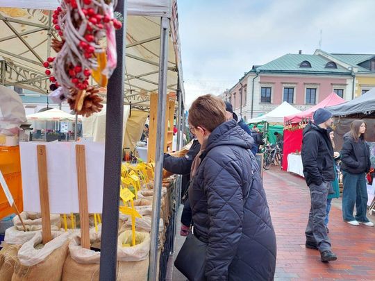 Jarmark świąteczny w Zamościu. Zobacz co mają wystawcy [ZDJĘCIA cz. 1]