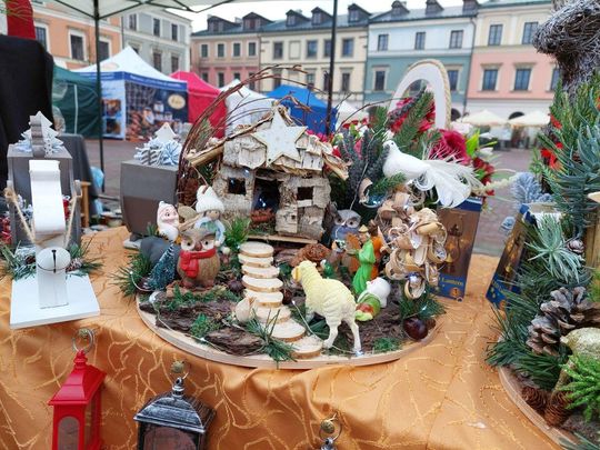 Jarmark świąteczny w Zamościu. Zobacz co mają wystawcy [ZDJĘCIA cz. 1]