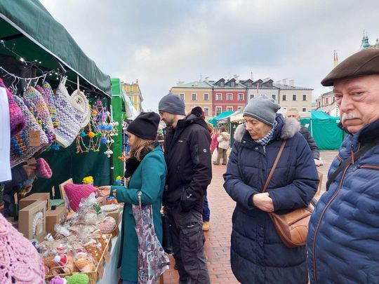 Jarmark świąteczny w Zamościu. Zobacz co mają wystawcy [ZDJĘCIA cz. 1]