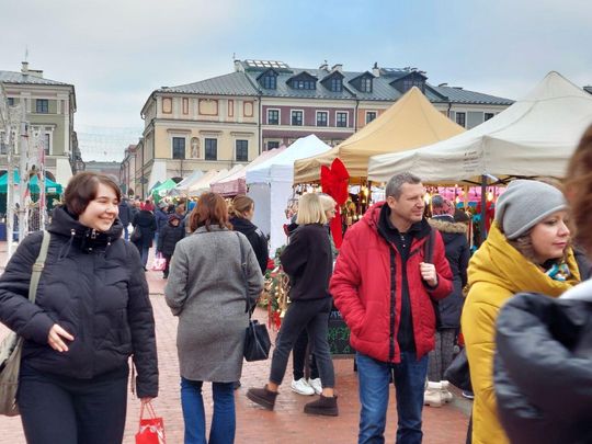 Jarmark świąteczny w Zamościu. Zobacz co mają wystawcy [ZDJĘCIA cz. 1]