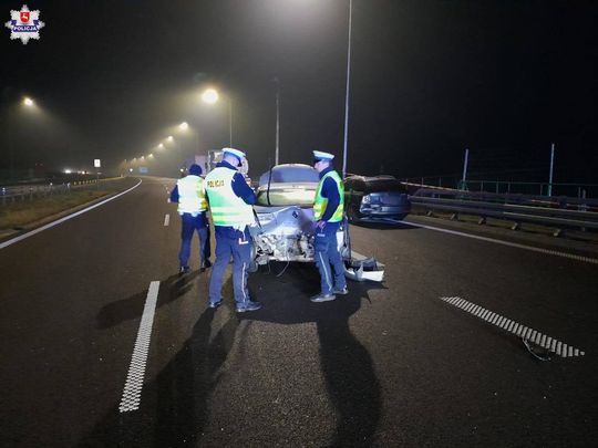 Lubelskie. Karambol na S19. 18 pojazdów, 12 osób poszkodowanych, 9 trafiło do szpitala [GALERIA ZDJĘĆ]