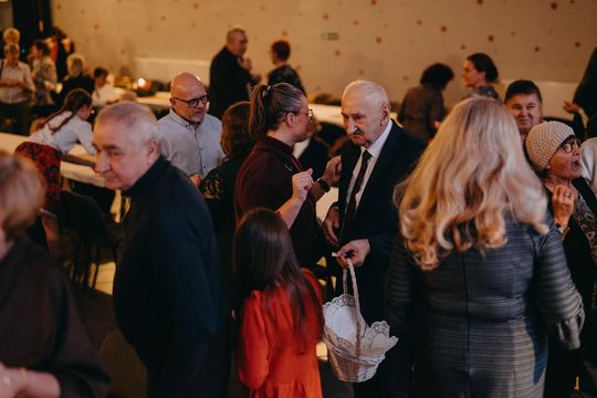 Wigilia z mieszkańcami gminy Werbkowice. Przyszły tłumy [ZDJĘCIA]