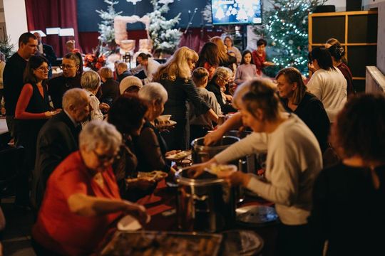 Wigilia z mieszkańcami gminy Werbkowice. Przyszły tłumy [ZDJĘCIA]