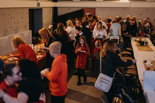 Wigilia z mieszkańcami gminy Werbkowice. Przyszły tłumy [ZDJĘCIA]