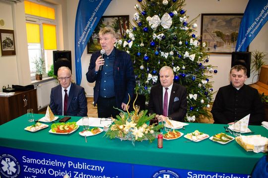 Spotkanie opłatkowe pracowników tomaszowskiego szpitala [ZDJĘCIA]