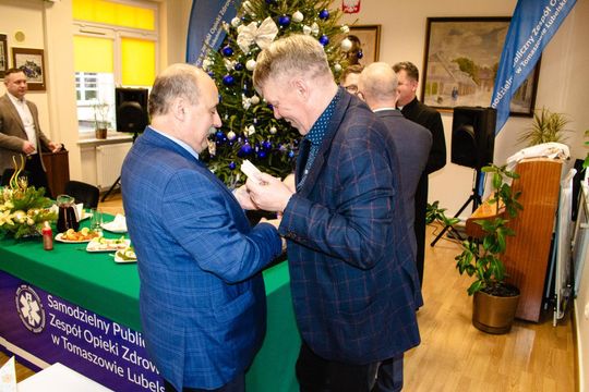 Spotkanie opłatkowe pracowników tomaszowskiego szpitala [ZDJĘCIA]