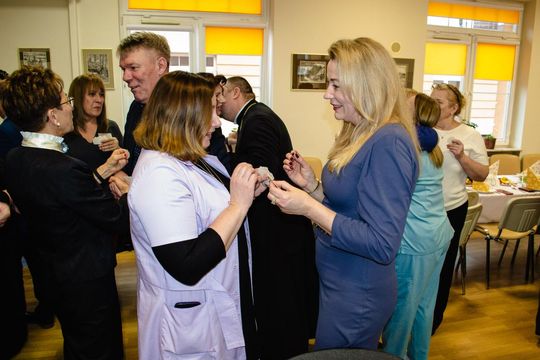 Spotkanie opłatkowe pracowników tomaszowskiego szpitala [ZDJĘCIA]