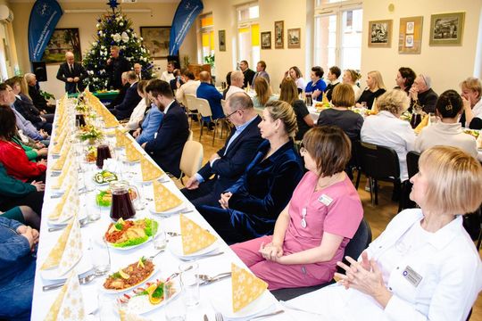 Spotkanie opłatkowe pracowników tomaszowskiego szpitala [ZDJĘCIA]