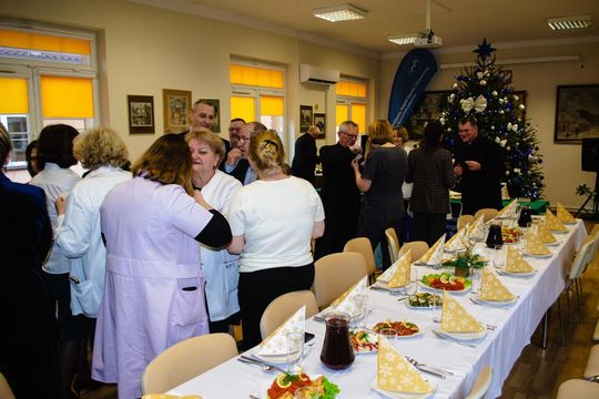 Spotkanie opłatkowe pracowników tomaszowskiego szpitala [ZDJĘCIA]