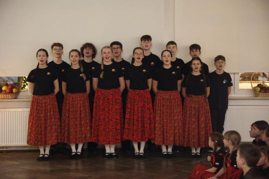 Tomaszów Lubelski: Zespół "Roztocze" podzielił się opłatkiem [ZDJĘCIA]