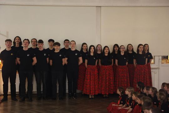 Tomaszów Lubelski: Zespół "Roztocze" podzielił się opłatkiem [ZDJĘCIA]