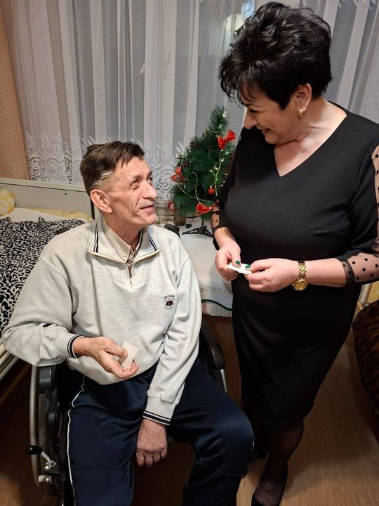 Wigilia mieszkańców Domu Pomocy Społecznej w Tyszowcach [GALERIA ZDJĘĆ]