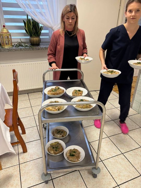 Wigilia mieszkańców Domu Pomocy Społecznej w Tyszowcach [GALERIA ZDJĘĆ]