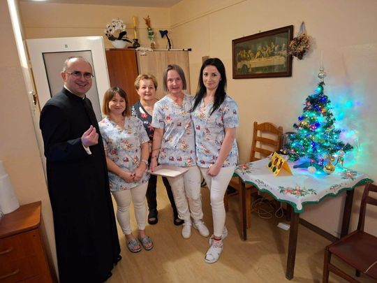 Wigilia mieszkańców Domu Pomocy Społecznej w Tyszowcach [GALERIA ZDJĘĆ]