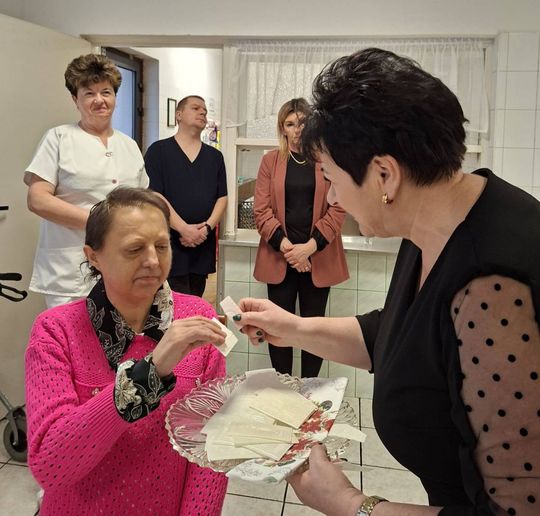 Wigilia mieszkańców Domu Pomocy Społecznej w Tyszowcach [GALERIA ZDJĘĆ]