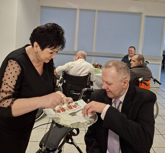 Wigilia mieszkańców Domu Pomocy Społecznej w Tyszowcach [GALERIA ZDJĘĆ]