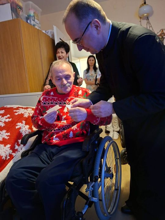 Wigilia mieszkańców Domu Pomocy Społecznej w Tyszowcach [GALERIA ZDJĘĆ]