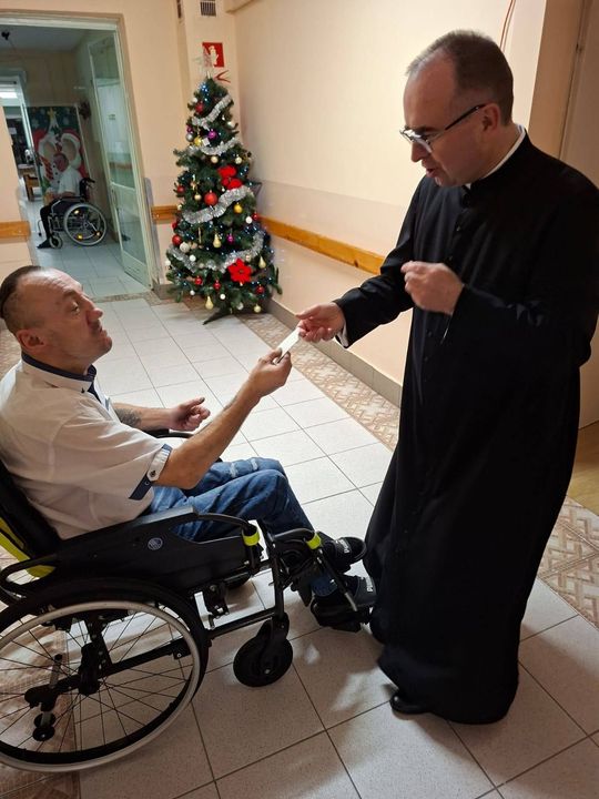 Wigilia mieszkańców Domu Pomocy Społecznej w Tyszowcach [GALERIA ZDJĘĆ]