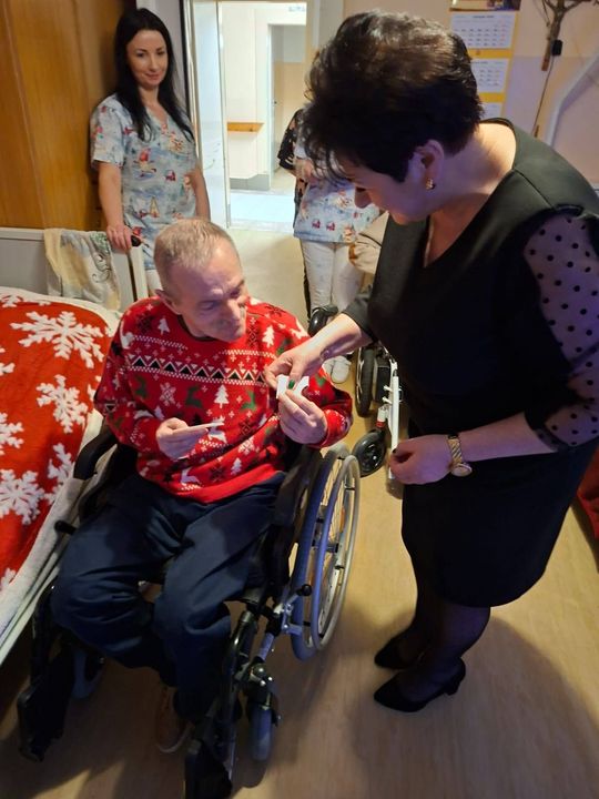 Wigilia mieszkańców Domu Pomocy Społecznej w Tyszowcach [GALERIA ZDJĘĆ]