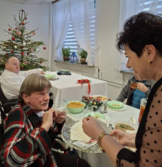 Wigilia mieszkańców Domu Pomocy Społecznej w Tyszowcach [GALERIA ZDJĘĆ]