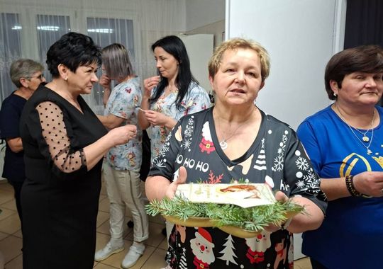 Wigilia mieszkańców Domu Pomocy Społecznej w Tyszowcach [GALERIA ZDJĘĆ]