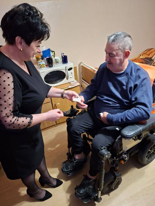 Wigilia mieszkańców Domu Pomocy Społecznej w Tyszowcach [GALERIA ZDJĘĆ]