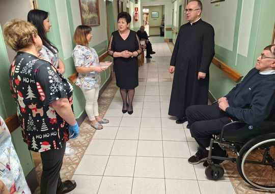 Wigilia mieszkańców Domu Pomocy Społecznej w Tyszowcach [GALERIA ZDJĘĆ]