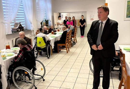 Wigilia mieszkańców Domu Pomocy Społecznej w Tyszowcach [GALERIA ZDJĘĆ]