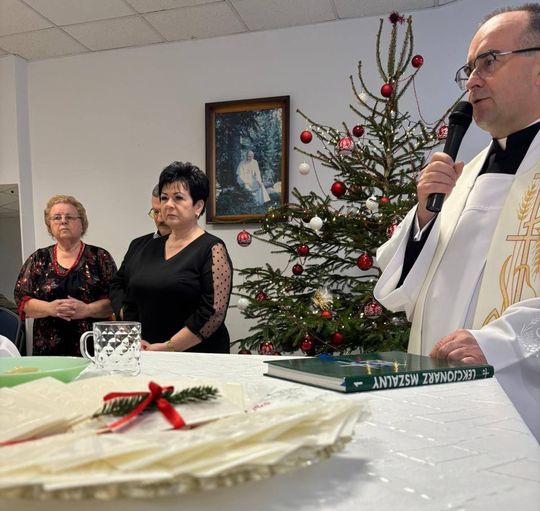 Wigilia mieszkańców Domu Pomocy Społecznej w Tyszowcach [GALERIA ZDJĘĆ]
