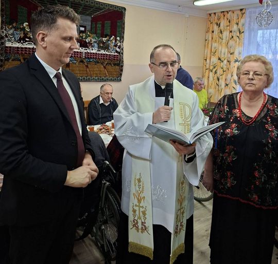 Wigilia mieszkańców Domu Pomocy Społecznej w Tyszowcach [GALERIA ZDJĘĆ]