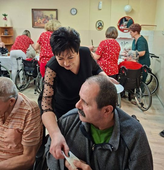 Wigilia mieszkańców Domu Pomocy Społecznej w Tyszowcach [GALERIA ZDJĘĆ]