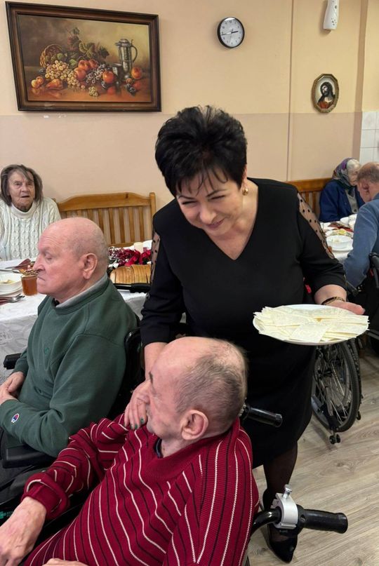 Wigilia mieszkańców Domu Pomocy Społecznej w Tyszowcach [GALERIA ZDJĘĆ]