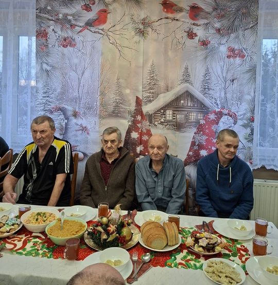 Wigilia mieszkańców Domu Pomocy Społecznej w Tyszowcach [GALERIA ZDJĘĆ]
