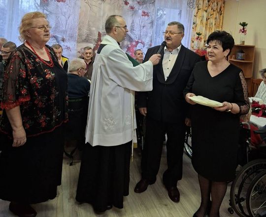 Wigilia mieszkańców Domu Pomocy Społecznej w Tyszowcach [GALERIA ZDJĘĆ]