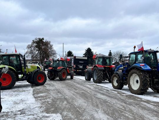Protest rolników w powiecie hrubieszowskim [ZDJĘCIA]