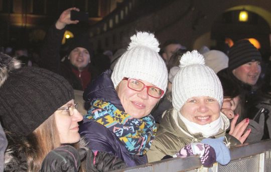 Sylwester 2015 na Rynku Wielkim w Zamościu - zdjęcia