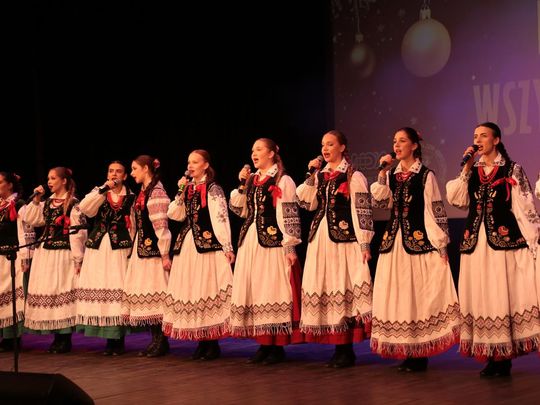 Koncert świąteczny w Hrubieszowskim Domu Kultury - zdjęcia